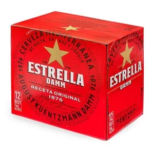 ESTRELLA DAMM Cervesa especial 12 x 25 cl en ampolla