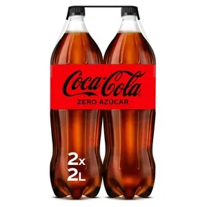 COCA-COLA Refresc de cola zero sucre en ampolla