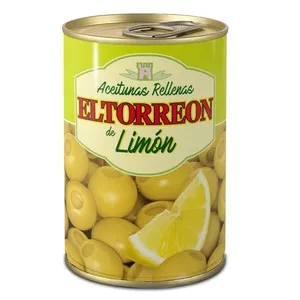 EL TORREON Oliva verda farcida de llimona