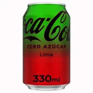 COCA-COLA Refresc de cola Zero sucre llima en llauna