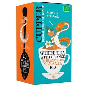 CUPPER Te blanc amb taronja ecològic