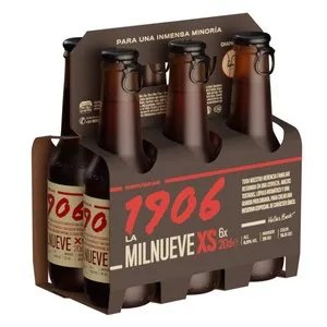 1906 Cervesa reserva especial 6x20 cl ampolla