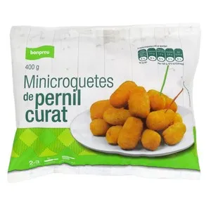 BONPREU Minicroquetes de pernil curat