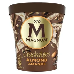 MAGNUM Gelat de xocolata amb ametlles Crackables