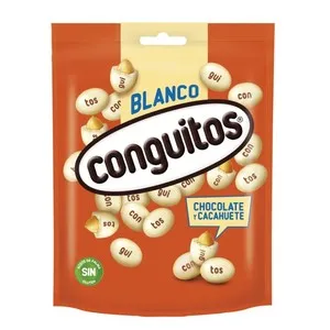 CONGUITOS Boletes de cacauet i xocolata blanca