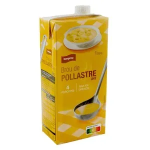 BONPREU Brou de pollastre UHT
