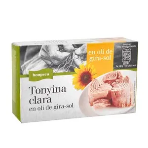 BONPREU Tonyina clara en oli de gira-sol