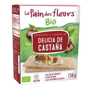 PAIN FLEURS Torrades de castanya Eco