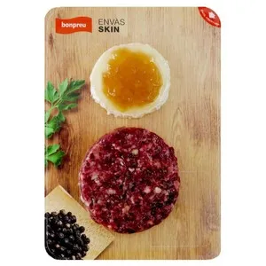 BONPREU Burger meat de vaca madurada amb formatge de cabra i ceba