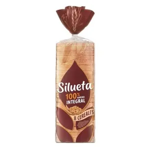 SILUETA Pa de motlle integral amb 8 cereals