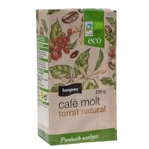 BONPREU Cafè molt de torrat natural ecològic