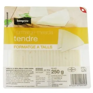 BONPREU Formatge tendre a talls