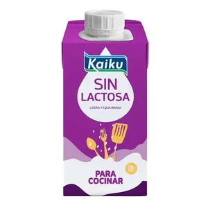 KAIKU Nata sense lactosa per cuinar