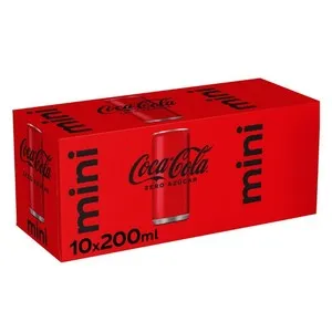 COCA -COLA Refresc de cola Zero sucre mini en llauna