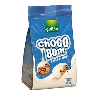 GULLON Galetes Choco Bom amb xocolata blanca