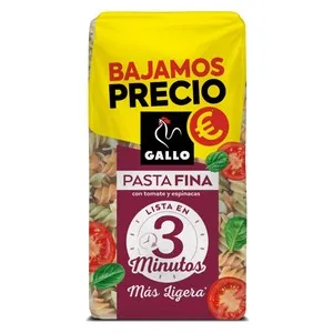 GALLO Pasta fina amb tomàquet i espinacs
