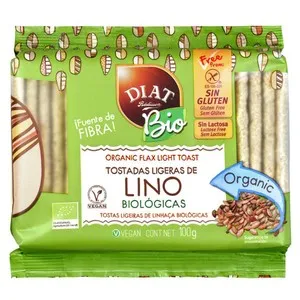 DIAT RADISSON Torrades de lli ecològiques sense gluten
