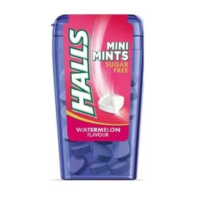 HALLS MINI MINTS Caramels sense sucre sabor síndria