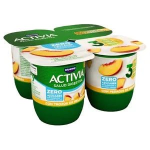 ACTIVIA Iogurt amb préssec 0%