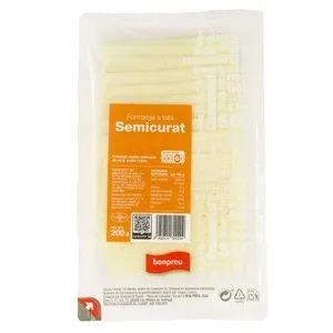 BONPREU Formatge semicurat a talls
