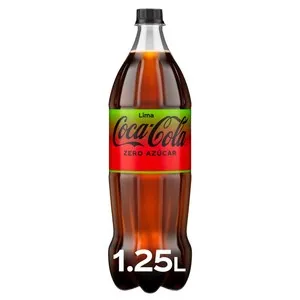 COCA-COLA Refresc de cola Zero sucre llima en ampolla