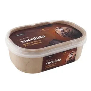 BONPREU Gelat de xocolata amb trossos de xocolata