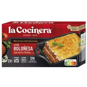 LA COCINERA Lasanya bolonyesa