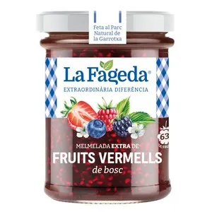 LA FAGEDA Melmelada extra de fruits vermells de bosc Km0
