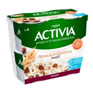 ACTIVIA Iogurt amb musli 0%