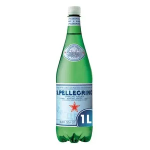 SAN PELLEGRINO Aigua amb gas mineral natural 1 L en ampolla