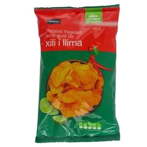 BONPREU Patates fregides amb sabor de xili i llima