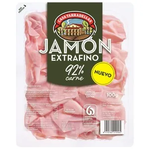 CASA TARRADELLAS Pernil cuit extrafí 92% carn