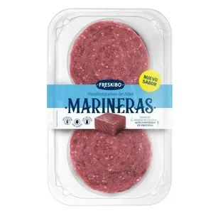 MARINERAS FRESKIBO Hamburguesa de tonyina d'aleta groga