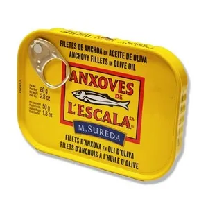 ANXOVES DE L'ESCALA Filet d'anxova en oli d'oliva