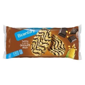 BICENTURY Coquetes de blat de moro amb xocolata negra