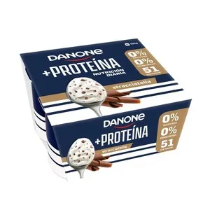 DANONE Postres proteic de stracciatella