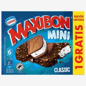NESTLÉ MAXIBON Gelat de nata mini