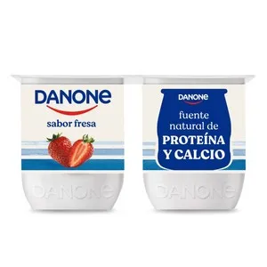 DANONE Iogurt amb gust de maduixa
