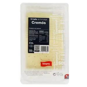 BONPREU Formatge cremós llescat