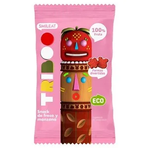 SMILEAT TRIBOO Snack de maduixa i poma ecològic