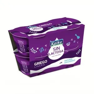 KAIKU Iogurt grec natural ensucrat sense lactosa
