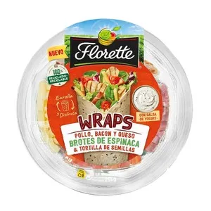 FLORETTE Amanida Wraps