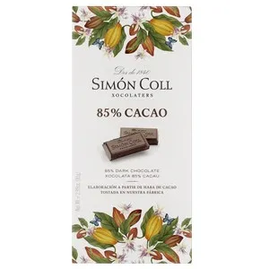 SIMÓN COLL Xocolata negra 85% Km0