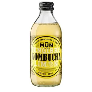 MUN Te Kombutxa de gingebre i llimona Km0 en ampolla
