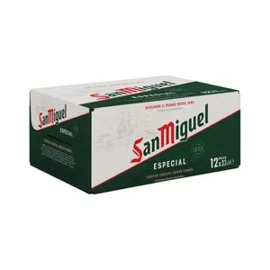SAN MIGUEL Cervesa especial 12 x 33 cl en llauna