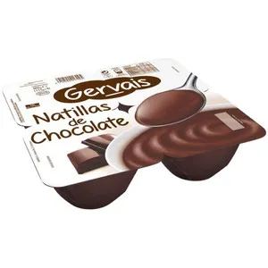 GERVAIS Natilles de xocolata