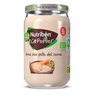 NUTRIBEN Potet ecològic d'arròs amb pollastre del corral