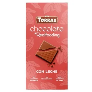 TORRAS Xocolata amb llet Realfooding