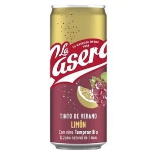 LA CASERA "Tinto de verano" amb llimona en llauna