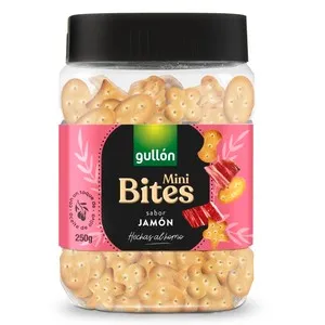GULLÓN Galetes salades amb gust de pernil Mini Bites